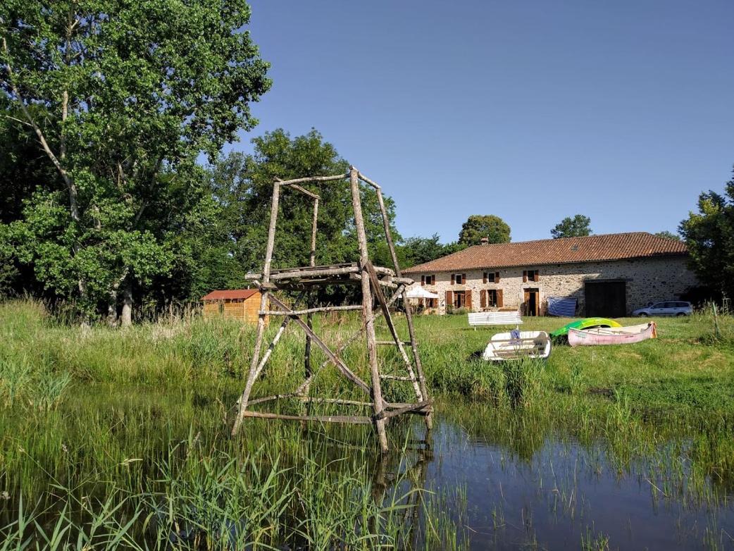 La Tribu De Lavaud Panzió Saint-Quentin-sur-Charente Kültér fotó